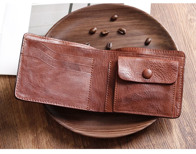 【匠の技】シワ加工二つ折り財布