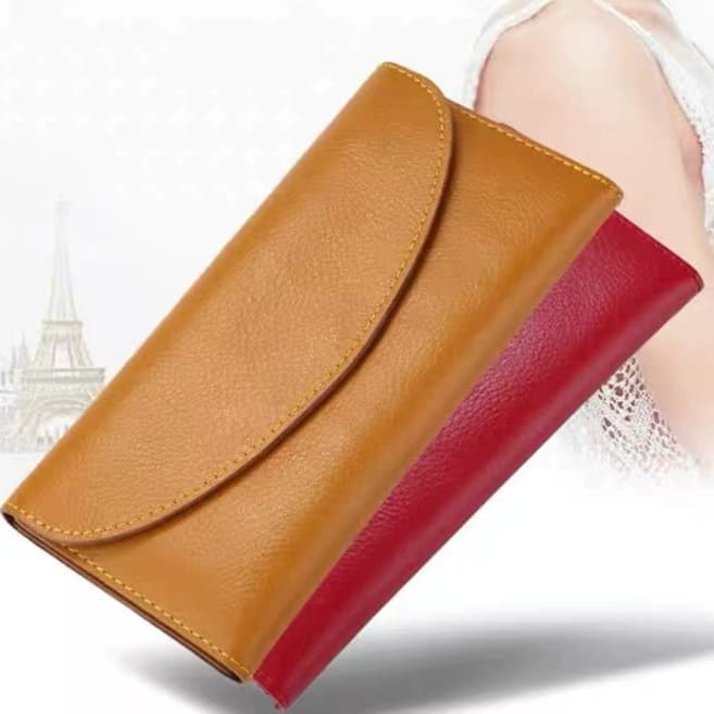 ラウンドフラップ長財布