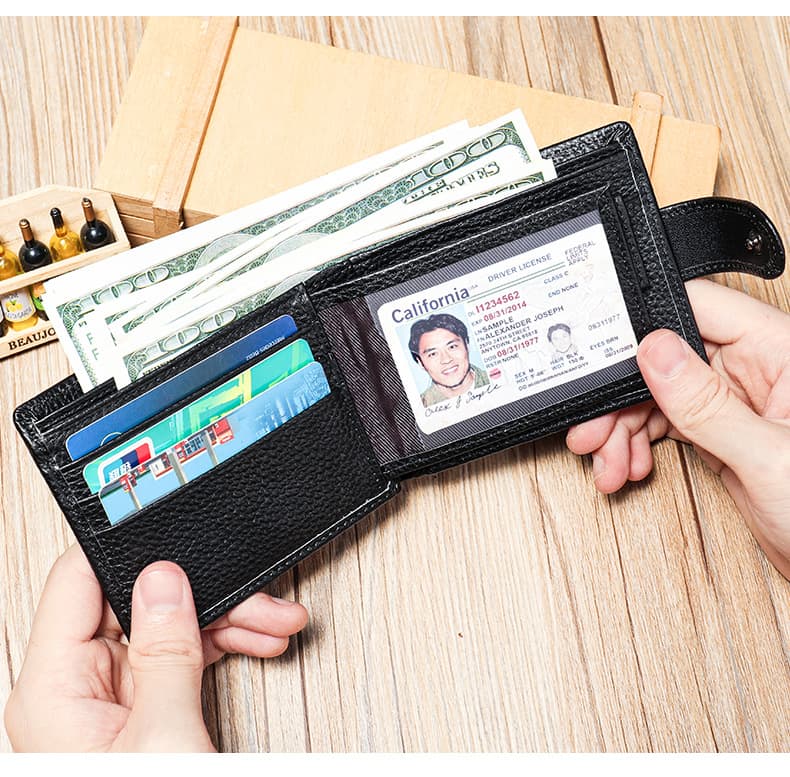 プレミアムクラフト 二つ折り財布