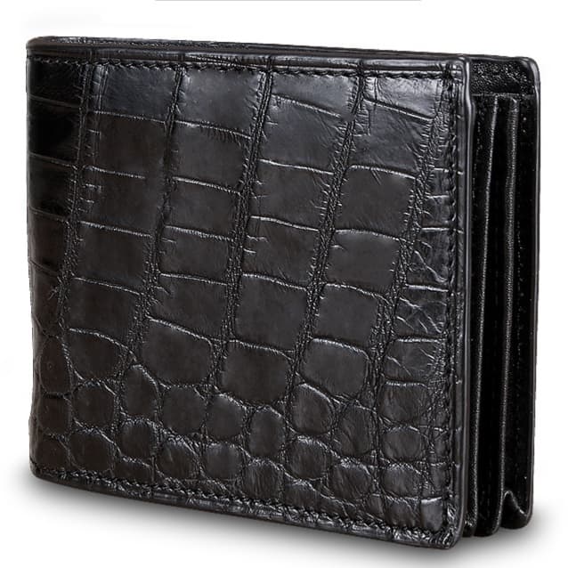 クロコダイル革ウォレット