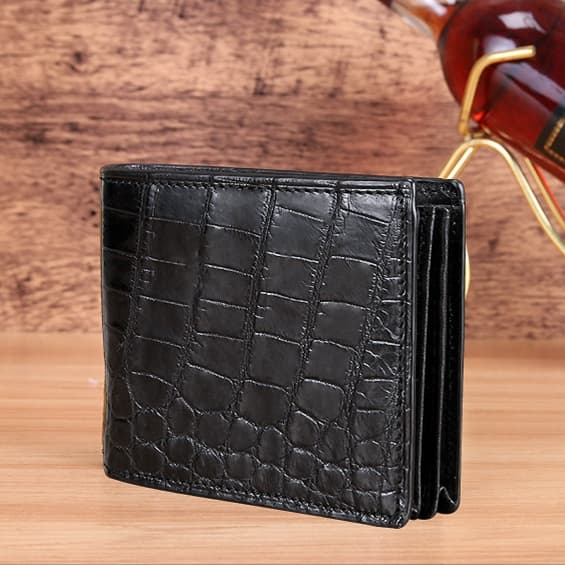 クロコダイル革ウォレット