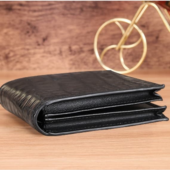 クロコダイル革ウォレット