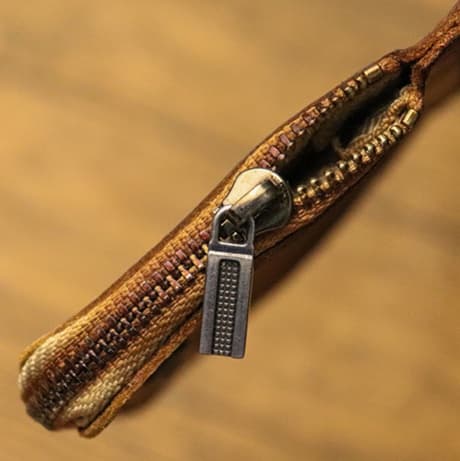 ヴィンテージ風牛革ウォレット