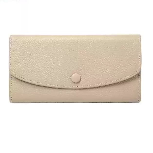 ラウンドフラップのスマート長財布