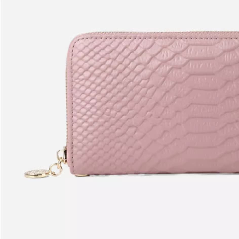 艶出しクロコダイル柄長財布