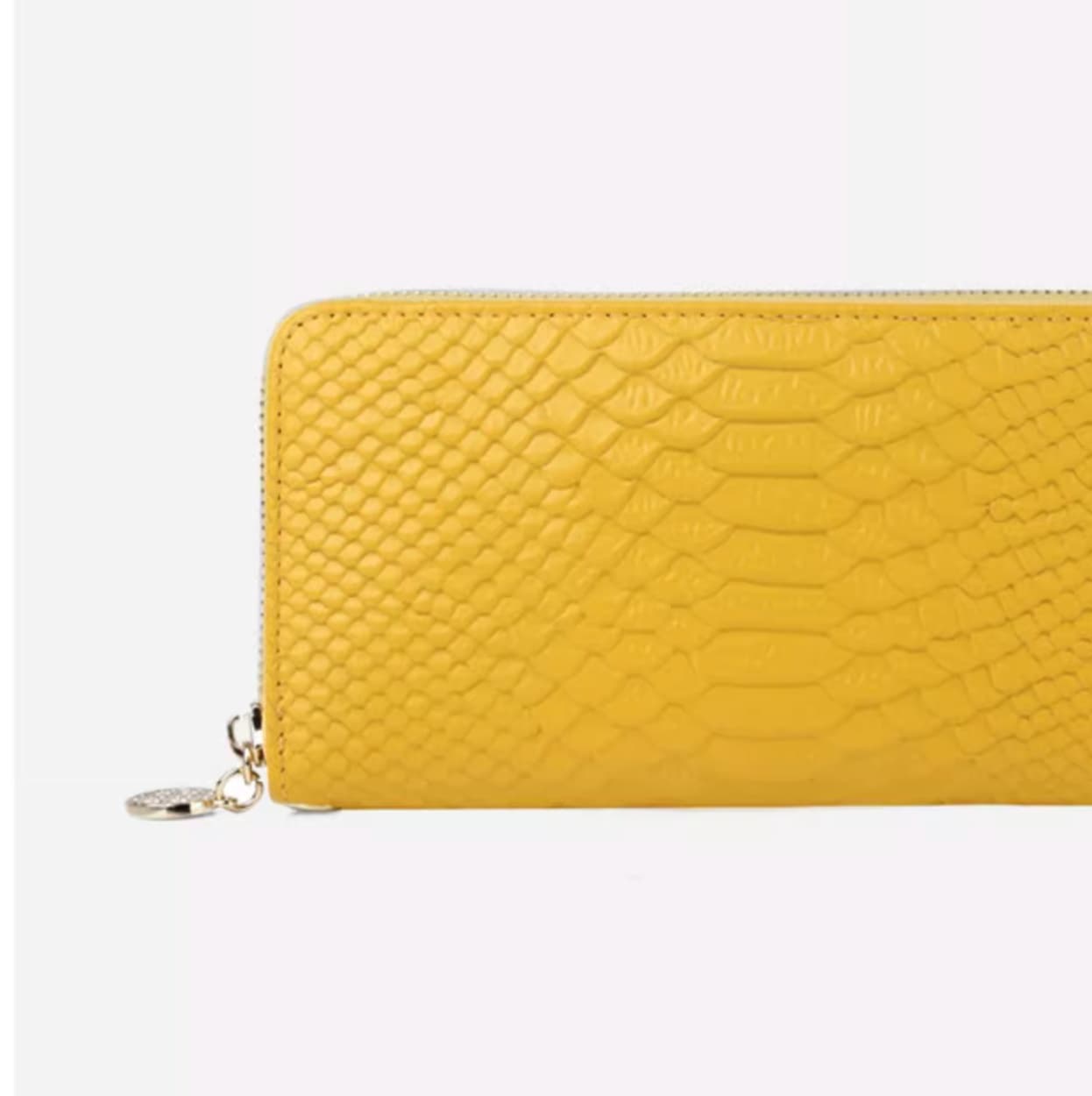 艶出しクロコダイル柄長財布