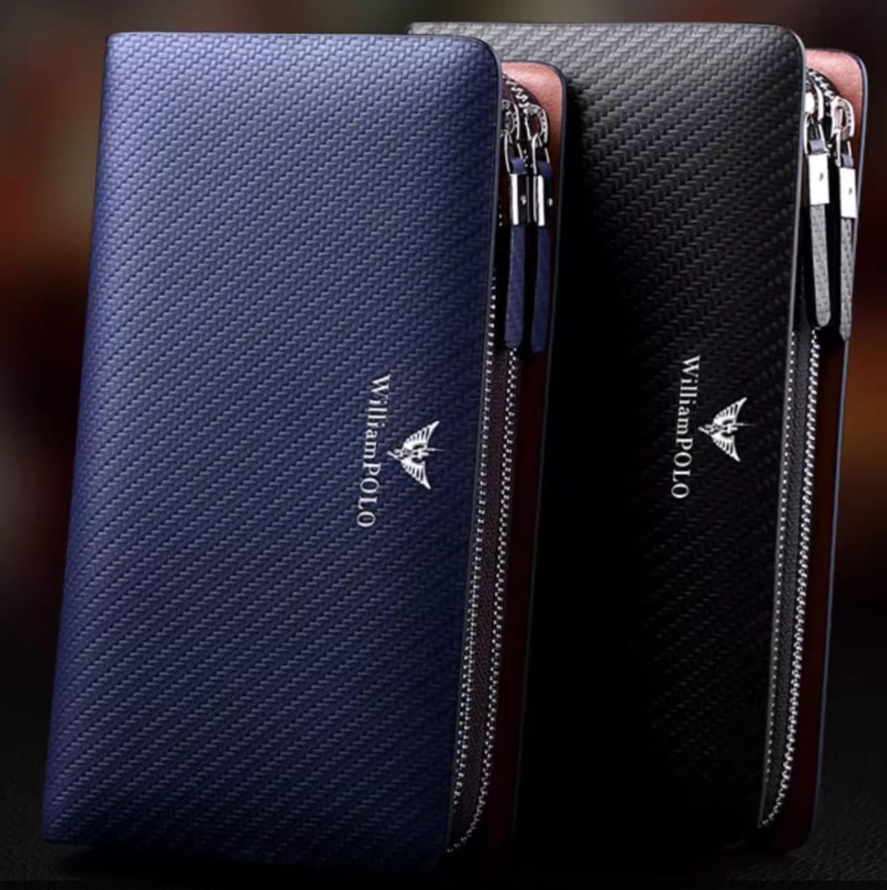 クラッチバッグ型超大容量長財布