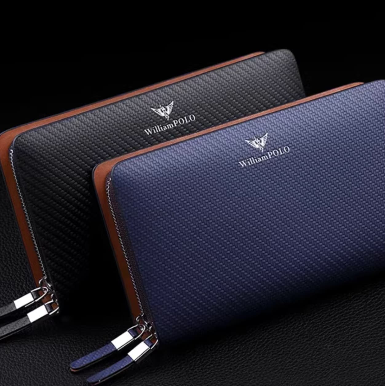 クラッチバッグ型超大容量長財布