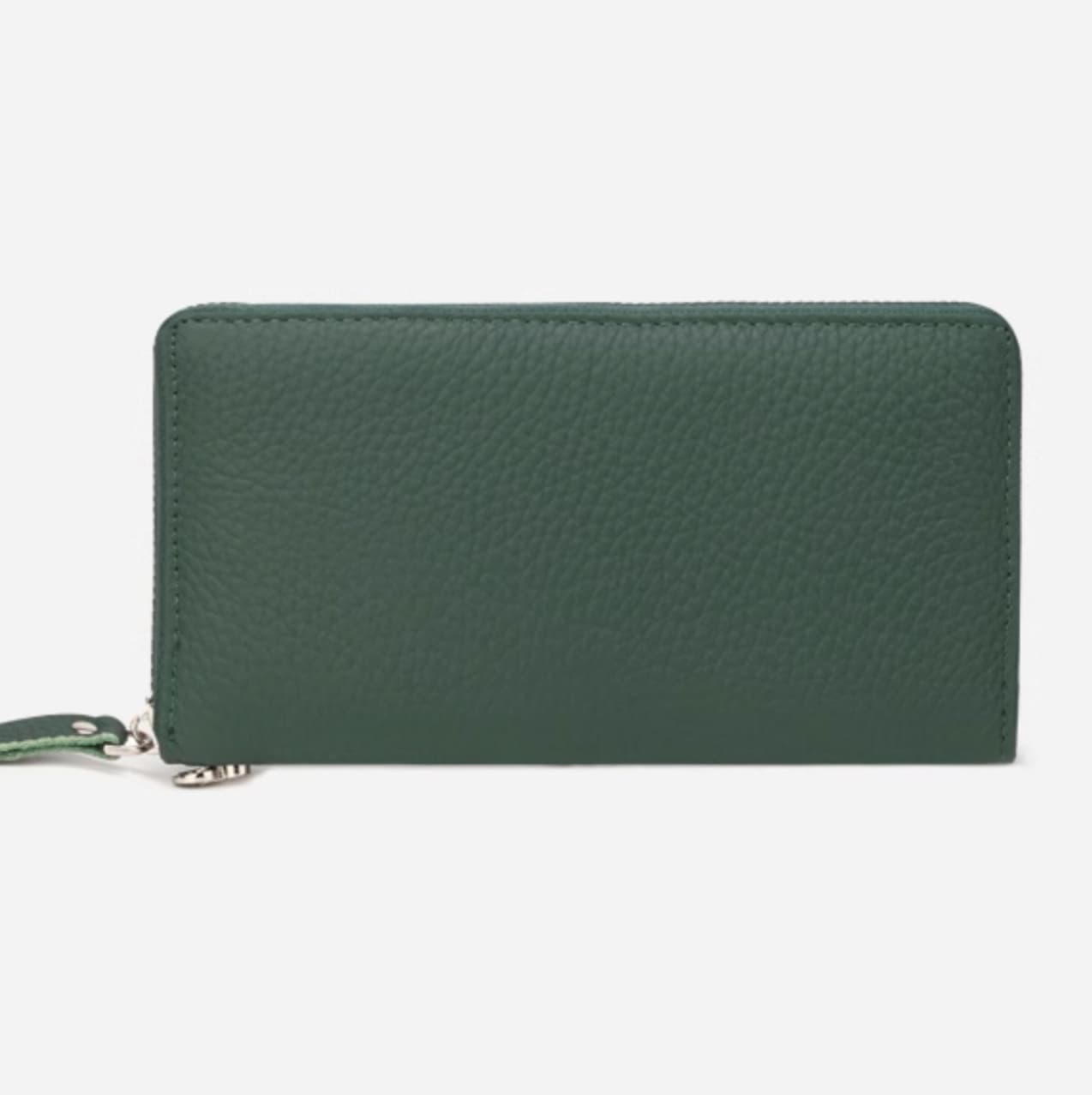 高級革のラウンドジップウォレット