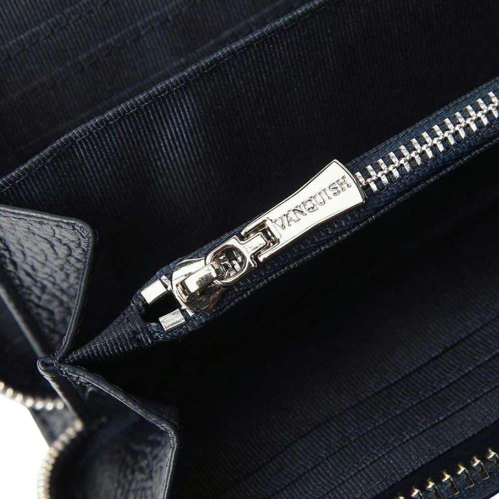 日本製本革ラウンドファスナー長財布