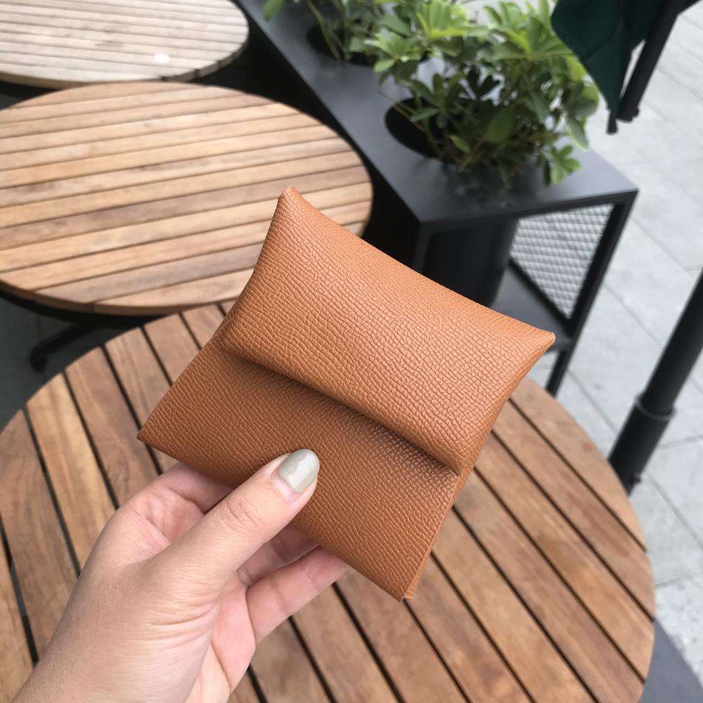 エレガント型押し革 コインケース