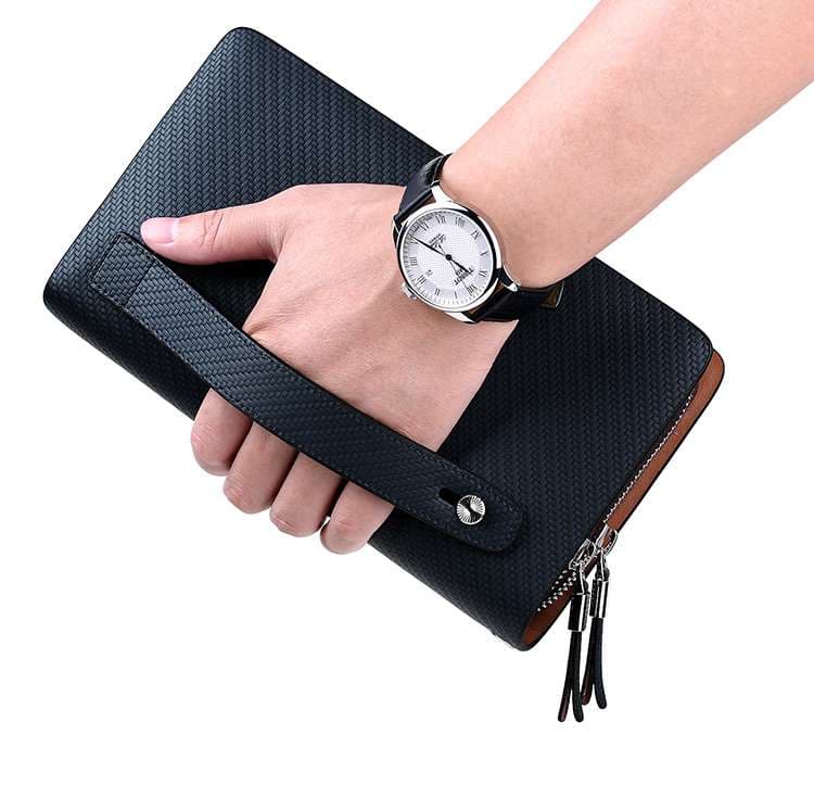 クラッチバッグ型超大容量長財布