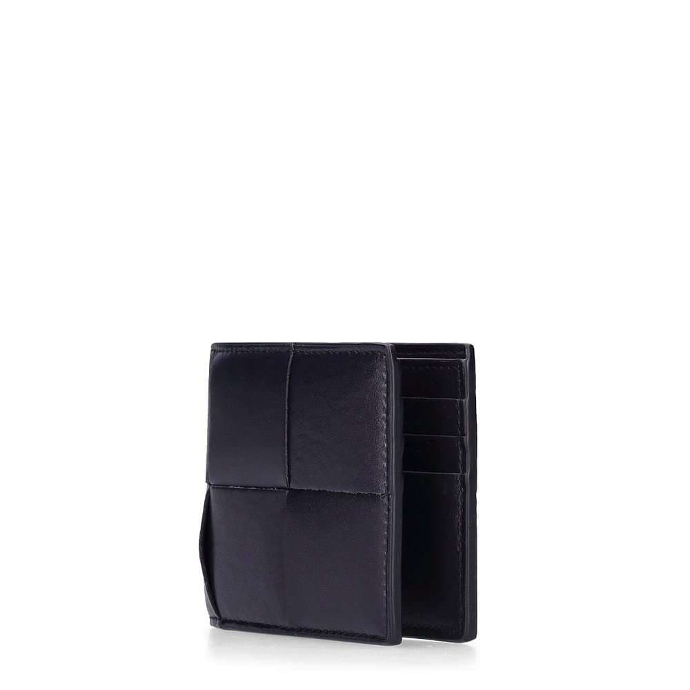 革財布 上質な縫製が光るシンプル二つ折り財布