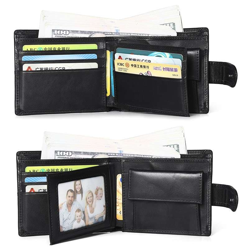 革財布 上質革仕様 二つ折り財布