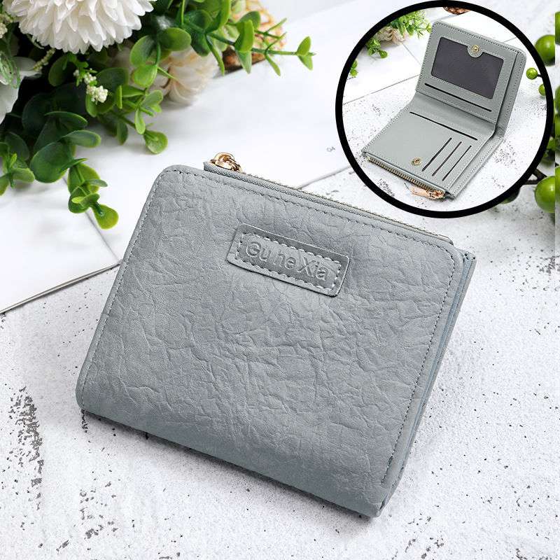 和紙風型押し革 コインケース