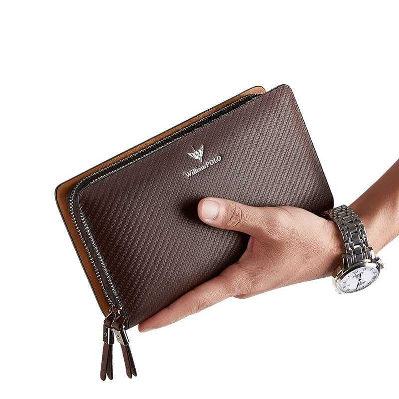 クラッチバッグ型超大容量長財布