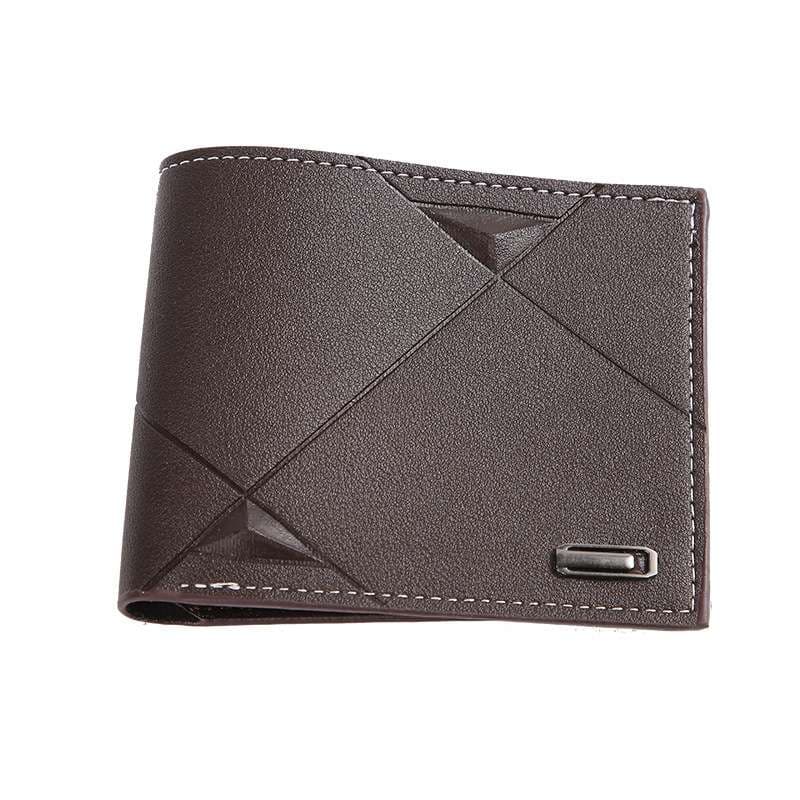 ジオメトリック革ウォレット