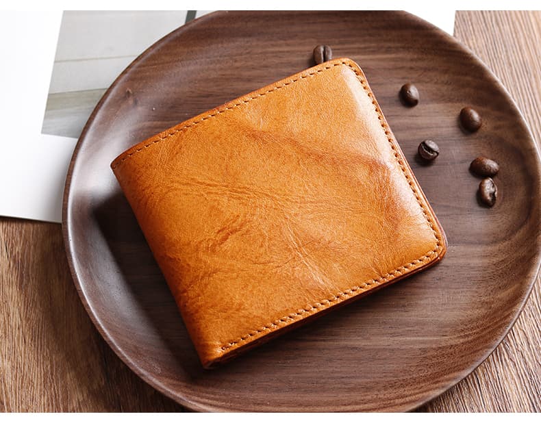 【匠の技】シワ加工二つ折り財布