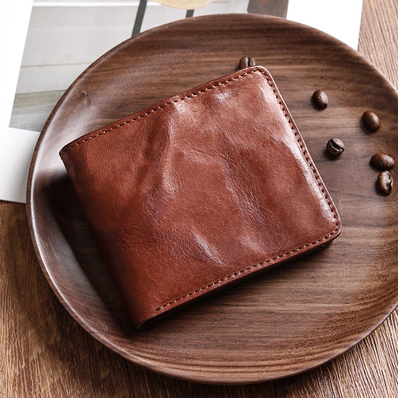 【匠の技】シワ加工二つ折り財布