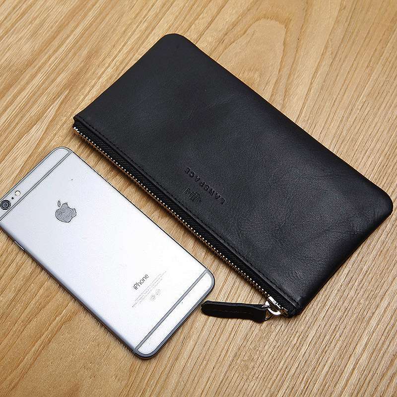 革製マルチポケットウォレット