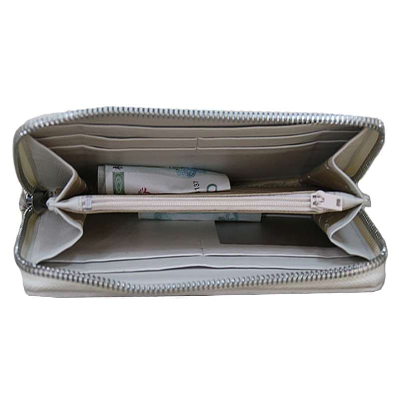 本ワニ革長財布