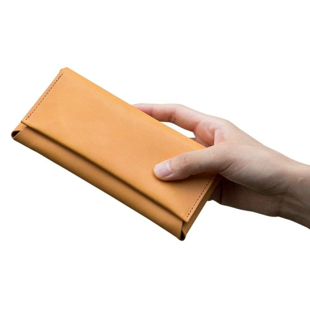 革財布 東京デザイン 本革二つ折り長財布