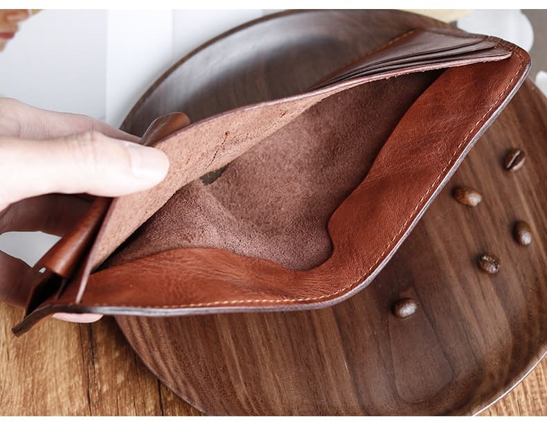 【匠の技】シワ加工二つ折り財布