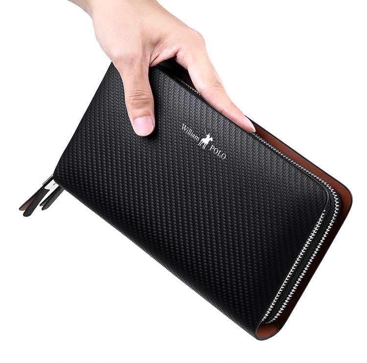 クラッチバッグ型超大容量長財布