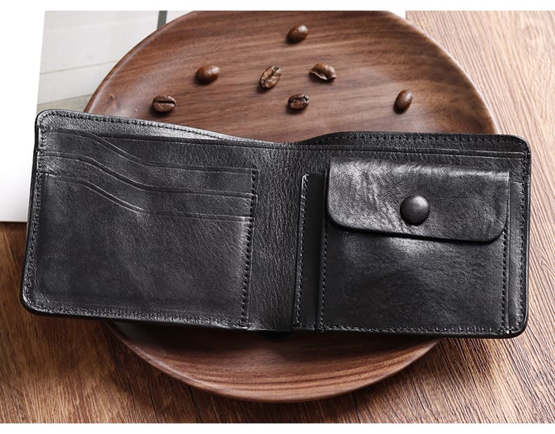 【匠の技】シワ加工二つ折り財布