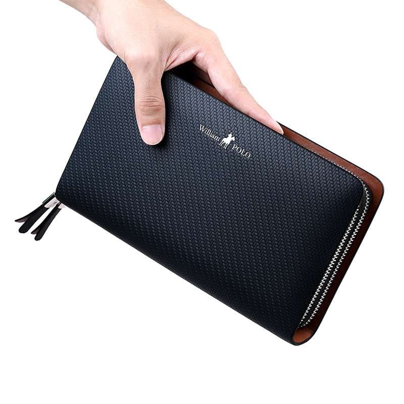 クラッチバッグ型超大容量長財布