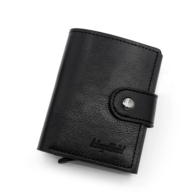 手帳型本革ミニ財布