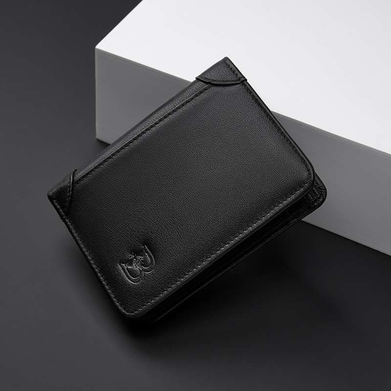 革財布 上質な牛革仕様 二つ折り財布