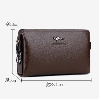 パスワードロック付きクラッチバッグ長財布